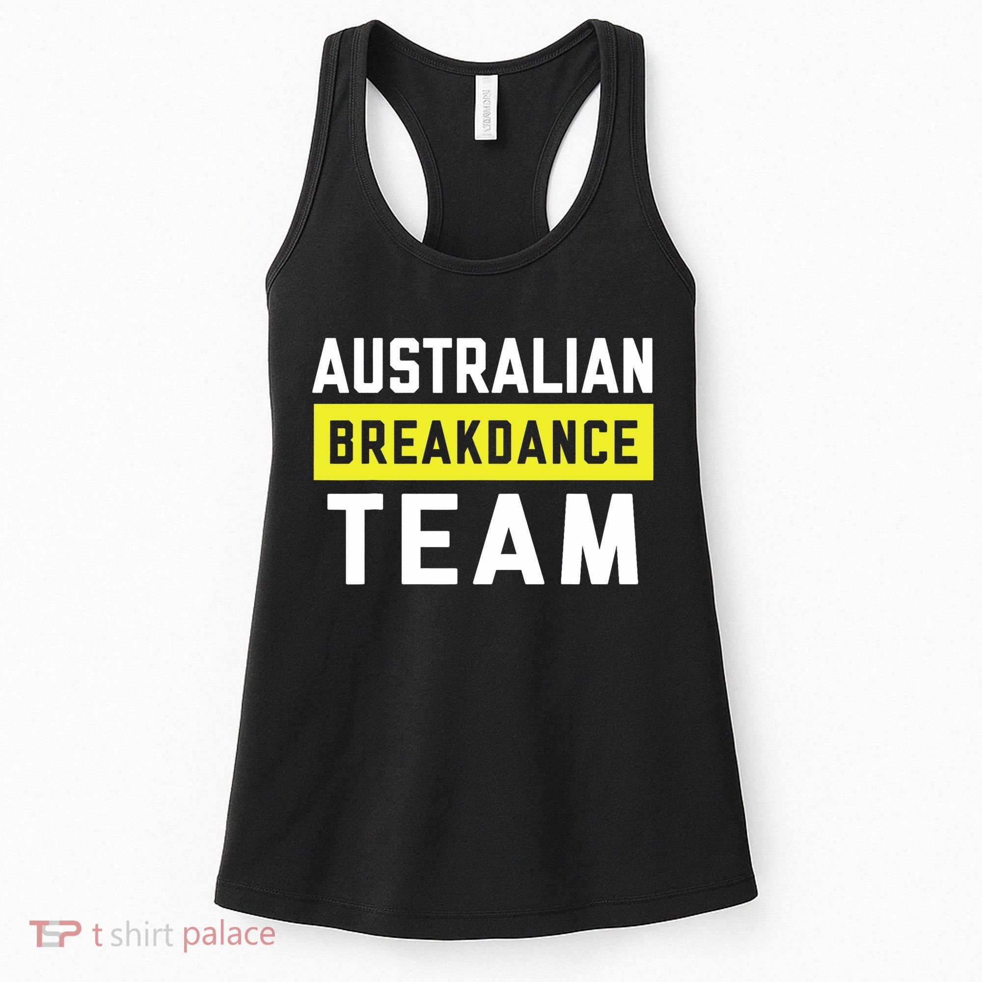 Australian Breakdancing Costume Team Break Dancer Matching Women's Tank Top