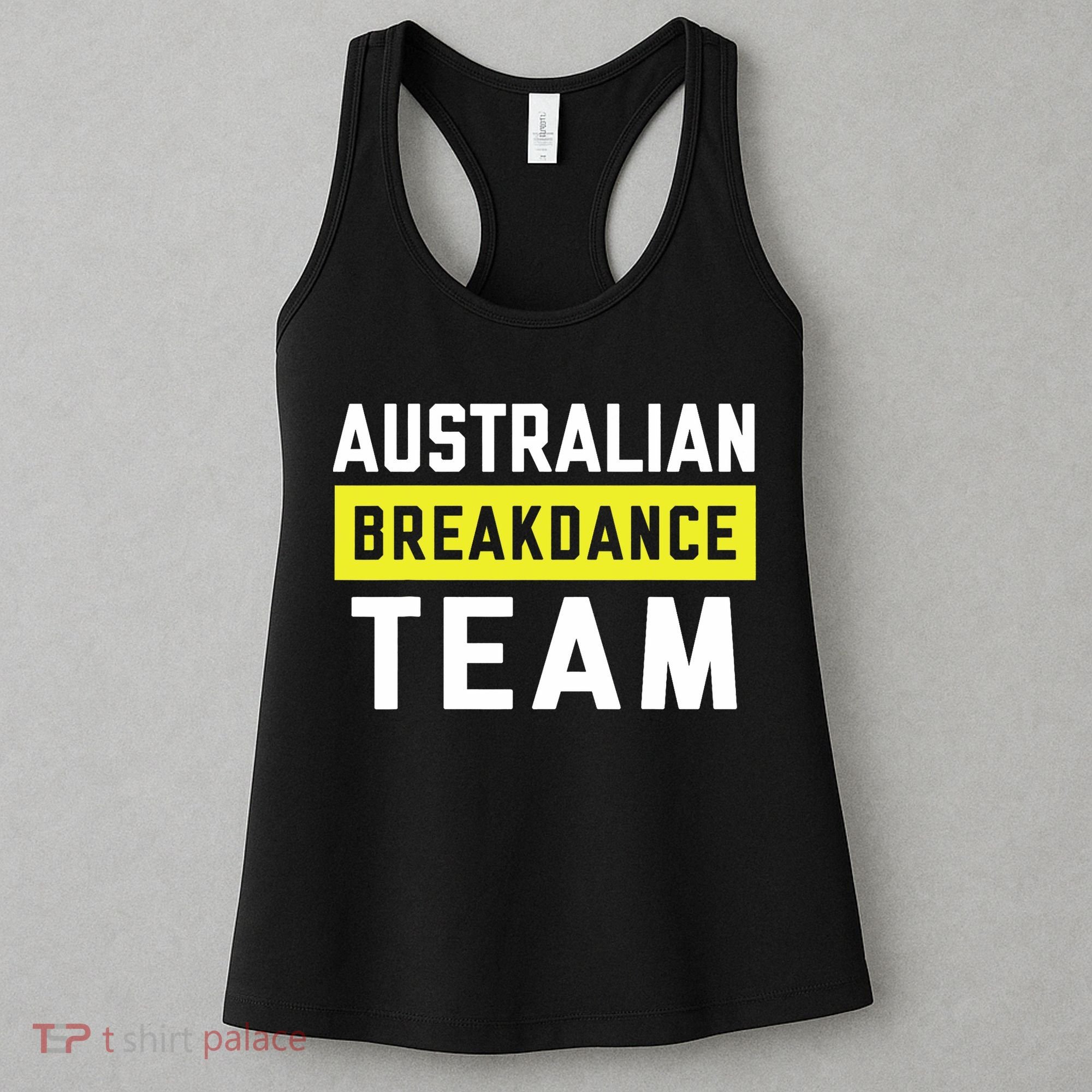 Australian Breakdancing Costume Team Break Dancer Matching Women's Tank Top