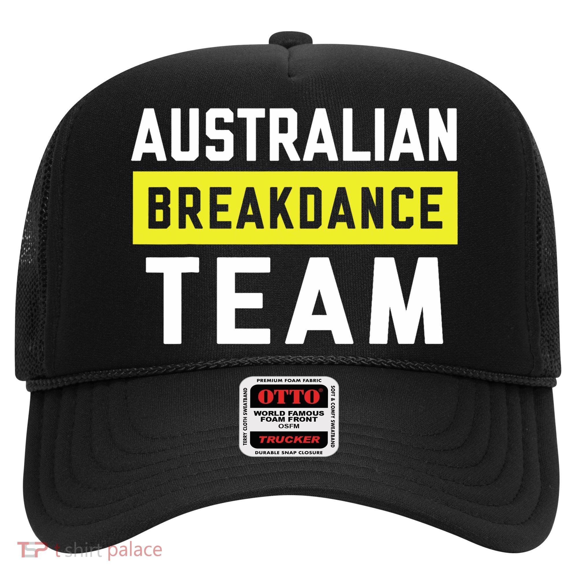 Australian Breakdancing Costume Team Break Dancer Matching Hat