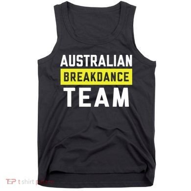 Australian Breakdancing Costume Team Break Dancer Matching Tank Top