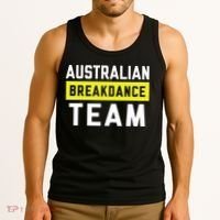 Australian Breakdancing Costume Team Break Dancer Matching Tank Top thumb 3