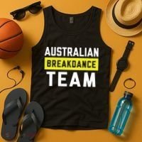Australian Breakdancing Costume Team Break Dancer Matching Tank Top thumb 4