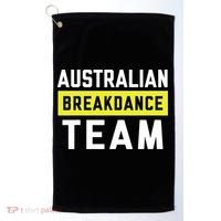 Australian Breakdancing Costume Team Break Dancer Matching Golf Towel thumb 0