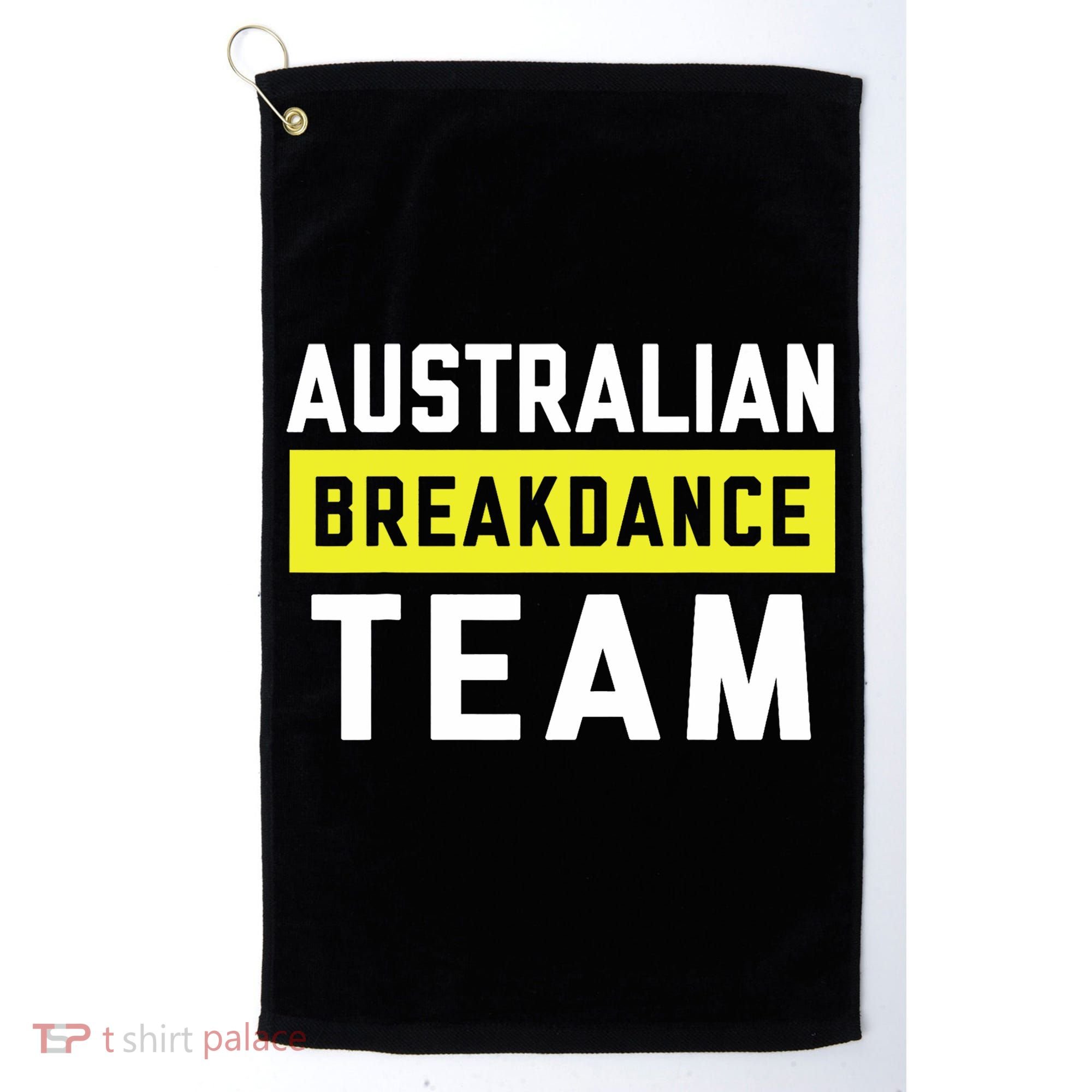 Australian Breakdancing Costume Team Break Dancer Matching Golf Towel