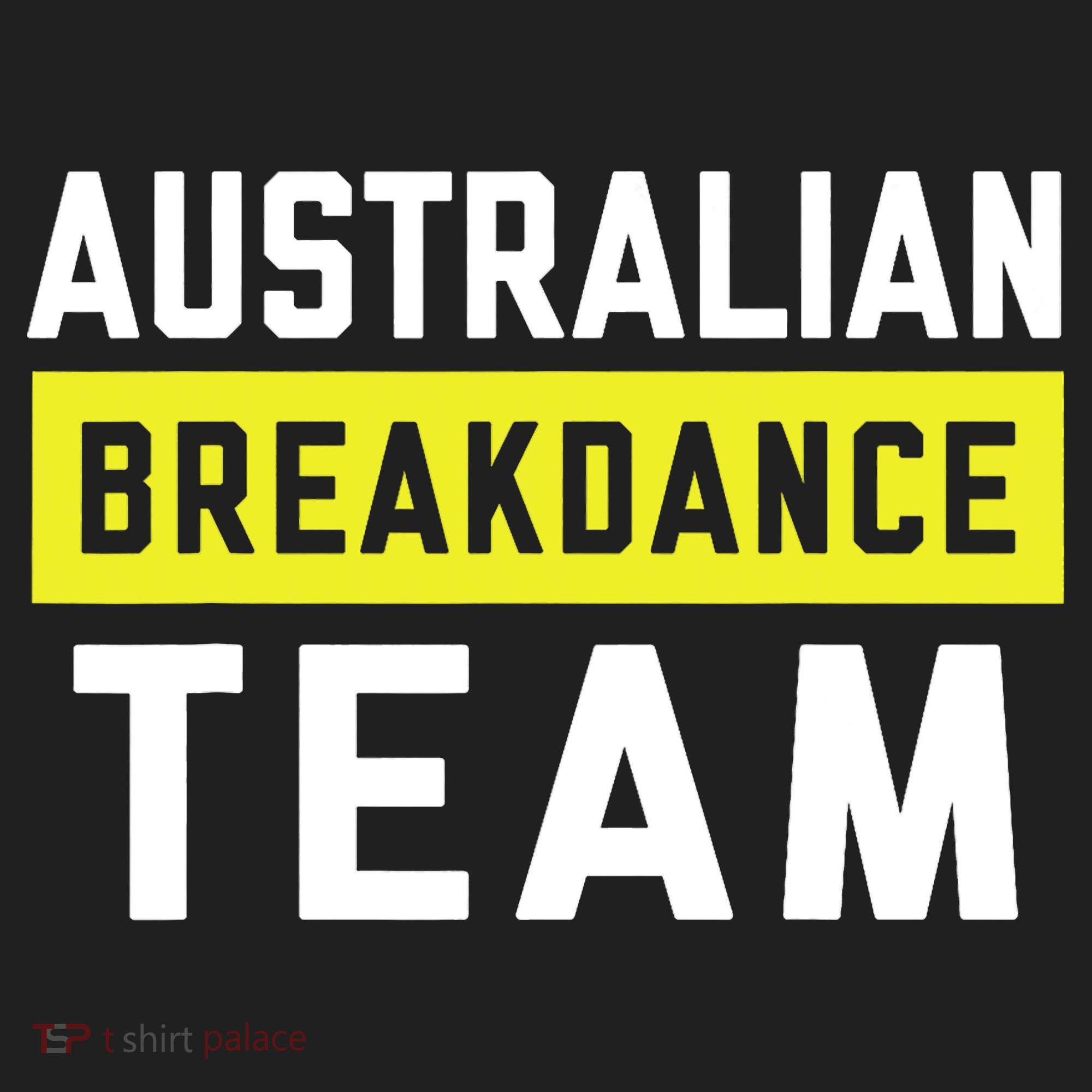 Australian Breakdancing Costume Team Break Dancer Matching Golf Towel