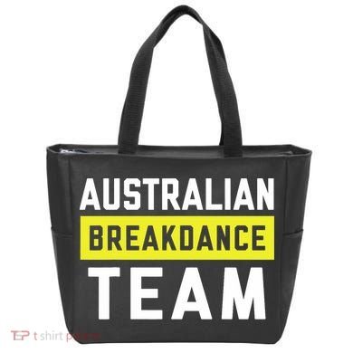 Australian Breakdancing Costume Team Break Dancer Matching Tote Bag