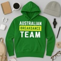 Australian Breakdancing Costume Team Break Dancer Matching Hoodie thumb 3