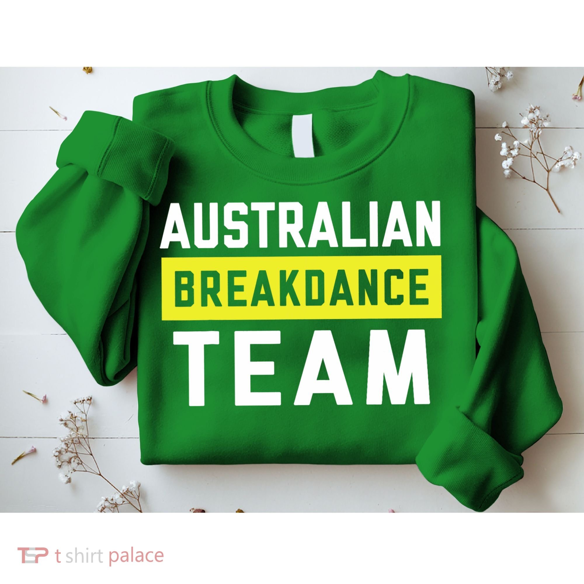 Australian Breakdancing Costume Team Break Dancer Matching Sweatshirt