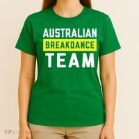 Australian Breakdancing Costume Team Break Dancer Matching T-Shirt thumb 4