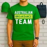 Australian Breakdancing Costume Team Break Dancer Matching T-Shirt thumb 6