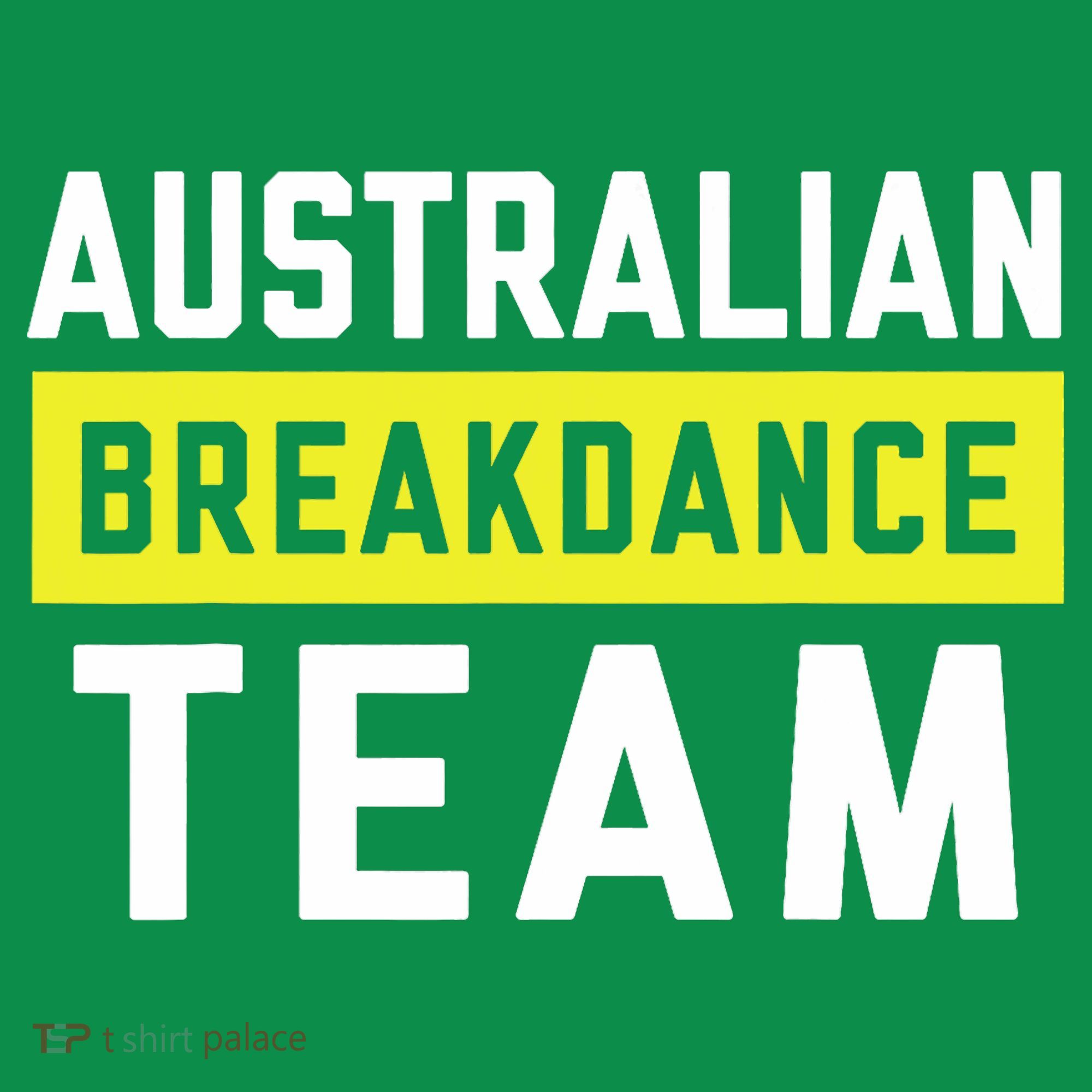 Australian Breakdancing Costume Team Break Dancer Matching Button