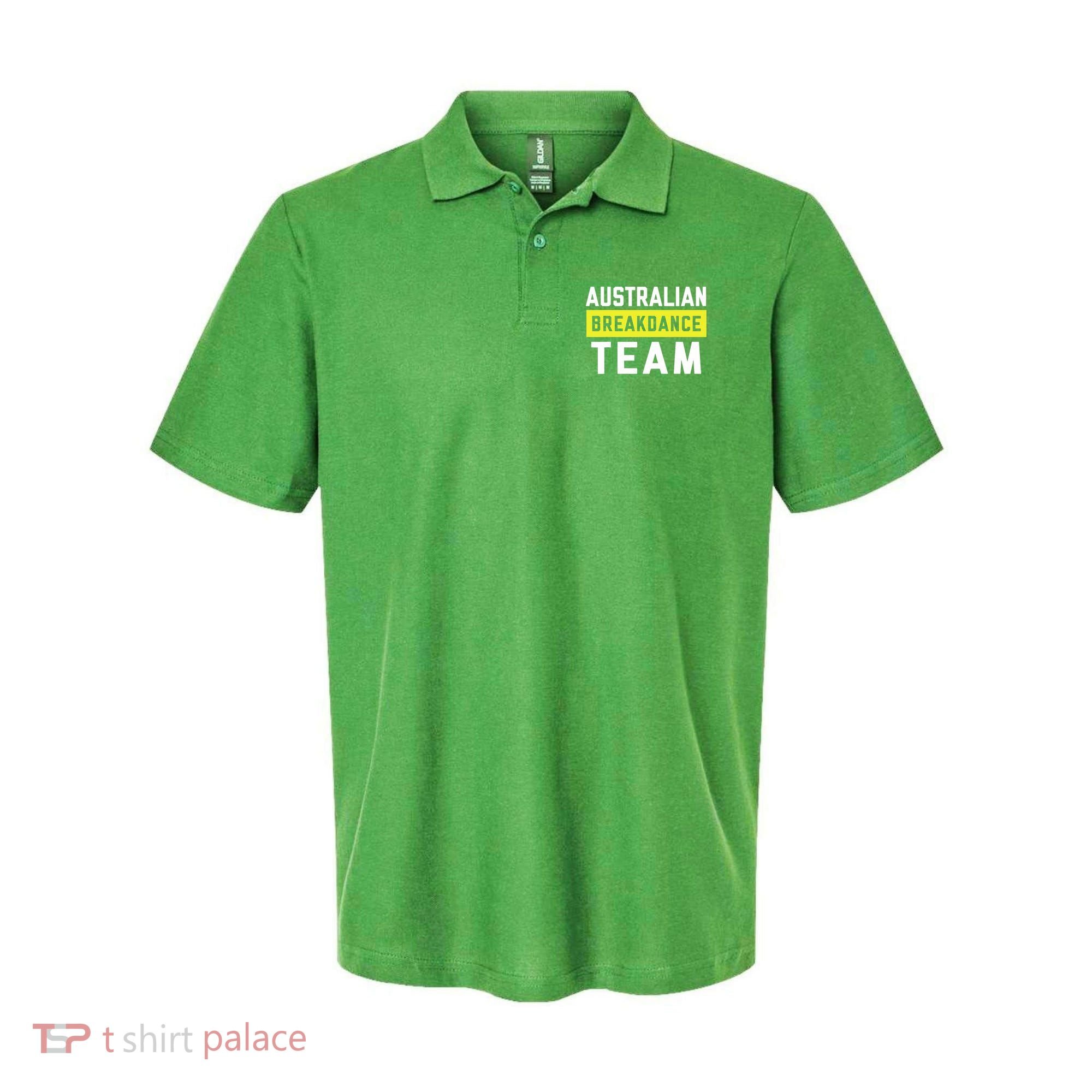 Australian Breakdancing Costume Team Break Dancer Matching Polo