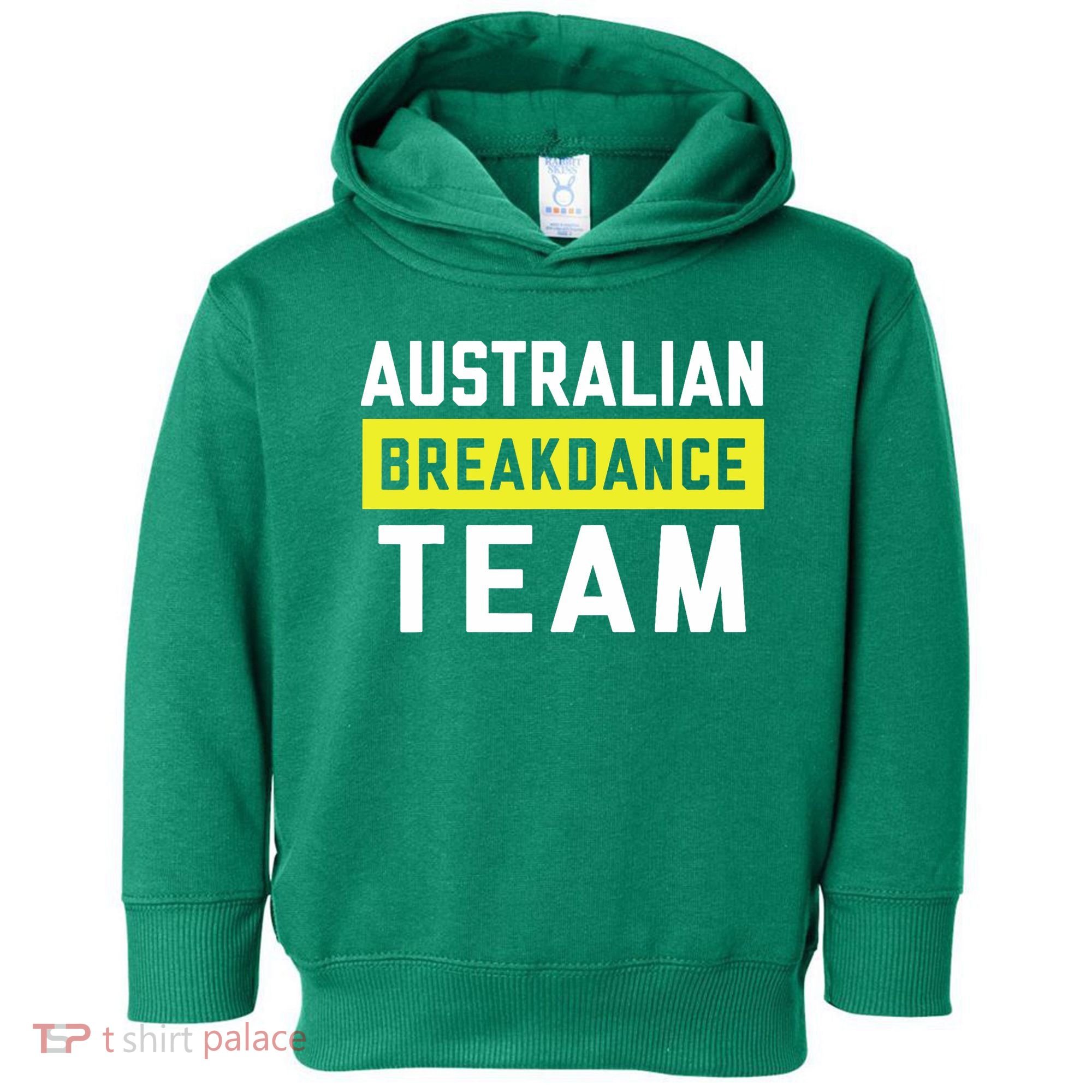 Australian Breakdancing Costume Team Break Dancer Matching Toddler Hoodie