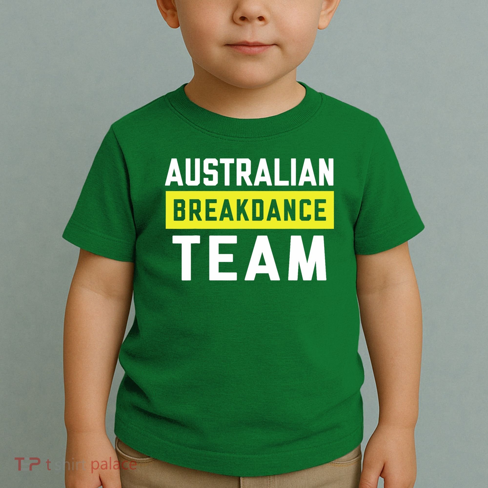 Australian Breakdancing Costume Team Break Dancer Matching Toddler T-Shirt