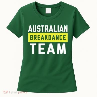 Australian Breakdancing Costume Team Break Dancer Matching Women's T-Shirt