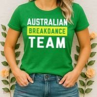 Australian Breakdancing Costume Team Break Dancer Matching Women's T-Shirt thumb 2