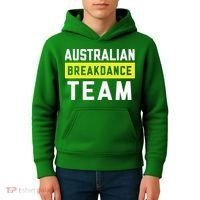 Australian Breakdancing Costume Team Break Dancer Matching Kids Hoodie thumb 4