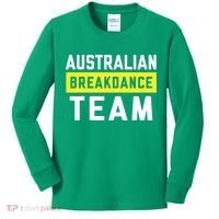 Australian Breakdancing Costume Team Break Dancer Matching Kids Long Sleeve Shirt thumb 0