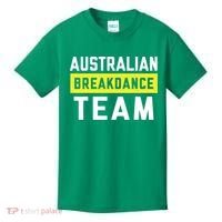 Australian Breakdancing Costume Team Break Dancer Matching Kids T-Shirt thumb 0