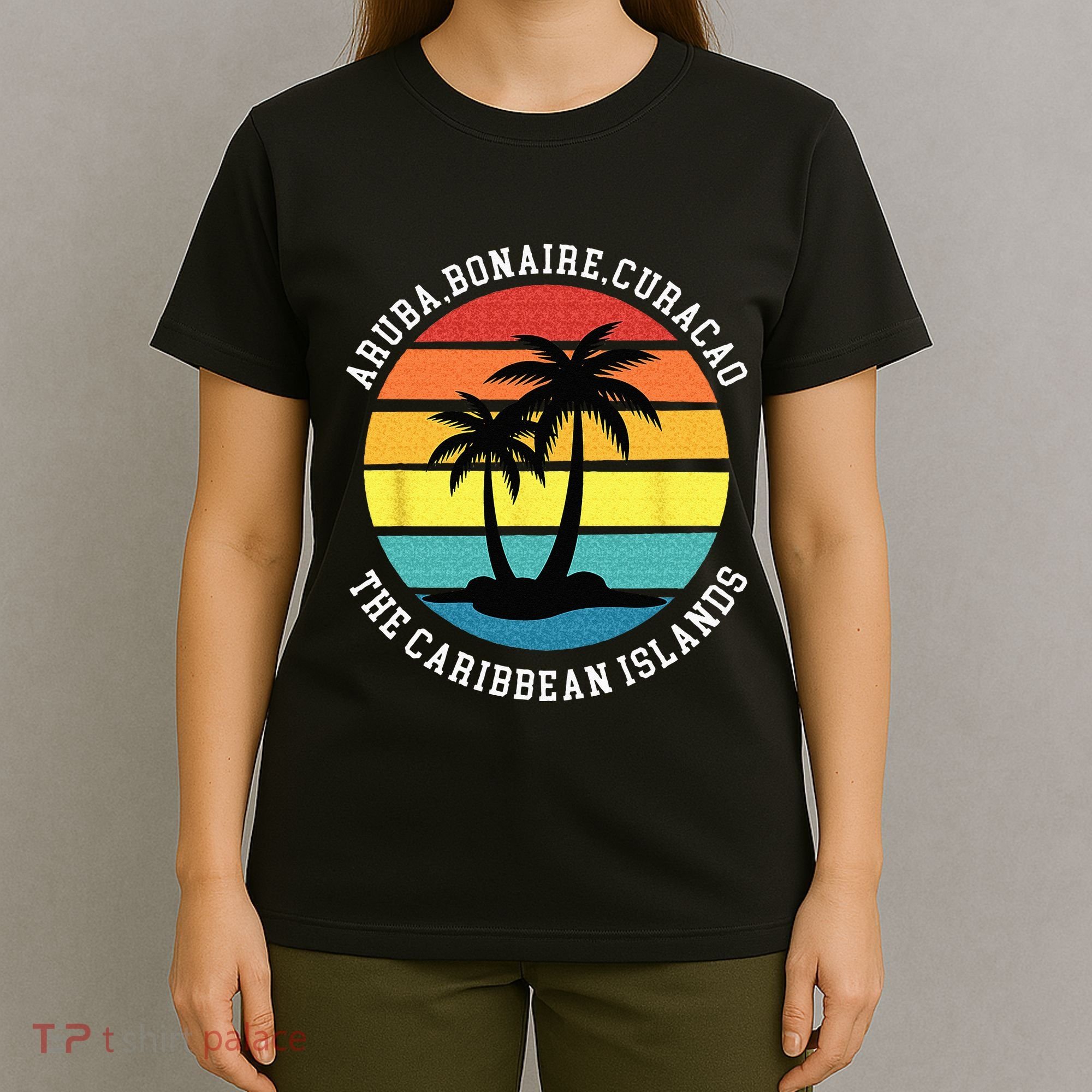 Aruba Bonaire Curacao The Caribbean Islands Vacation T-Shirt