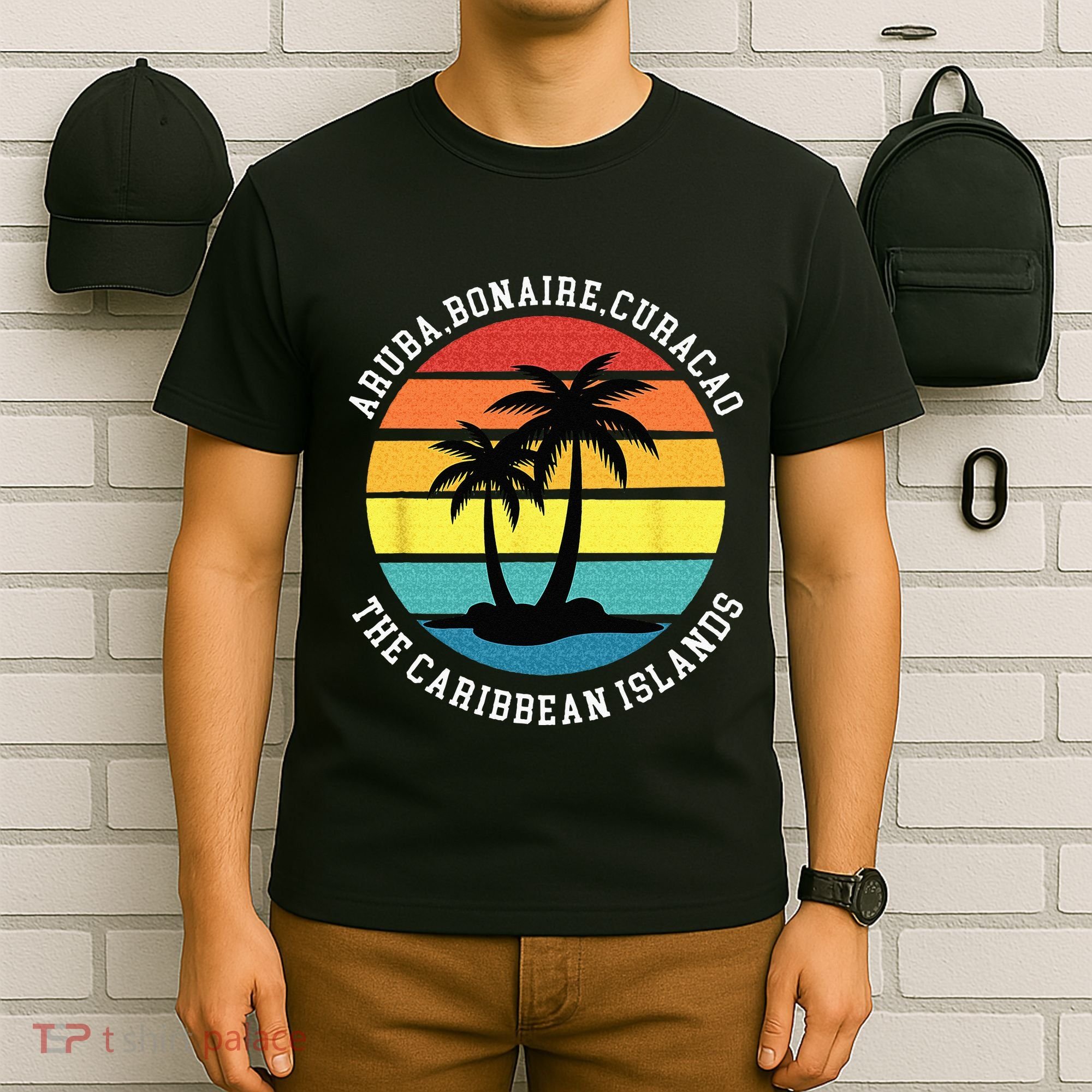 Aruba Bonaire Curacao The Caribbean Islands Vacation T-Shirt