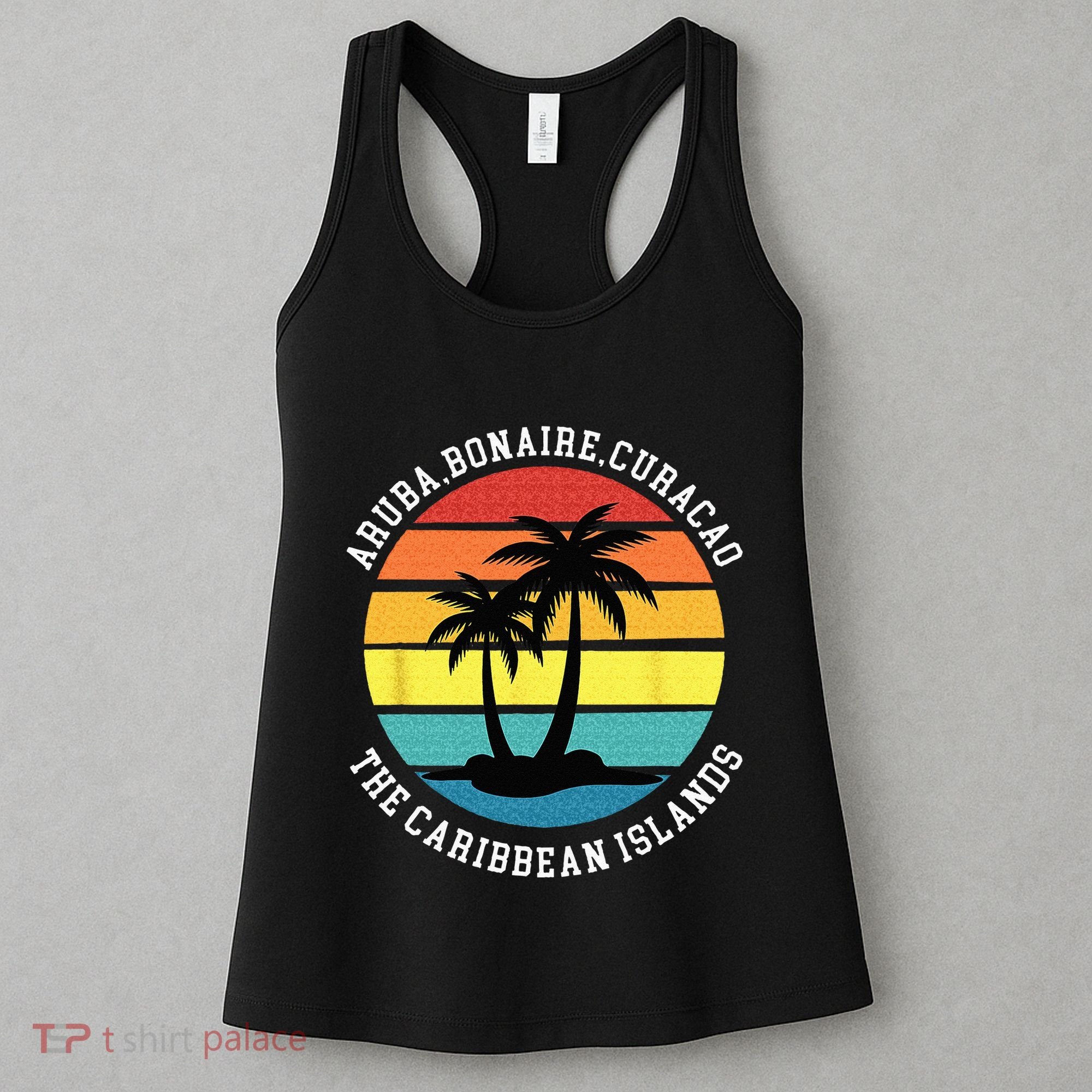 Aruba Bonaire Curacao The Caribbean Islands Vacation Women's Tank Top