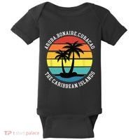 Aruba Bonaire Curacao The Caribbean Islands Vacation Baby Bodysuit thumb 0