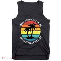 Aruba Bonaire Curacao The Caribbean Islands Vacation Tank Top thumb 0