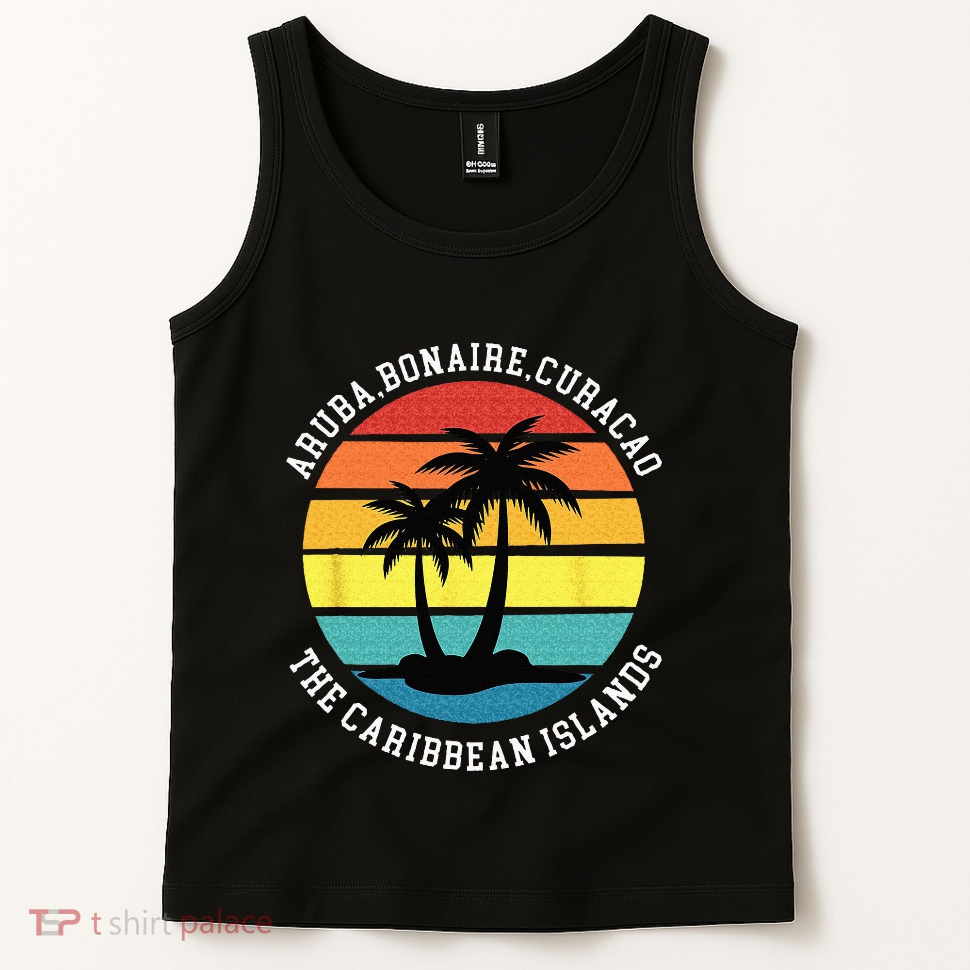 Aruba Bonaire Curacao The Caribbean Islands Vacation Tank Top