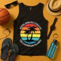 Aruba Bonaire Curacao The Caribbean Islands Vacation Tank Top thumb 4