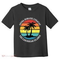 Aruba Bonaire Curacao The Caribbean Islands Vacation Toddler T-Shirt thumb 0