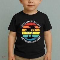 Aruba Bonaire Curacao The Caribbean Islands Vacation Toddler T-Shirt thumb 2