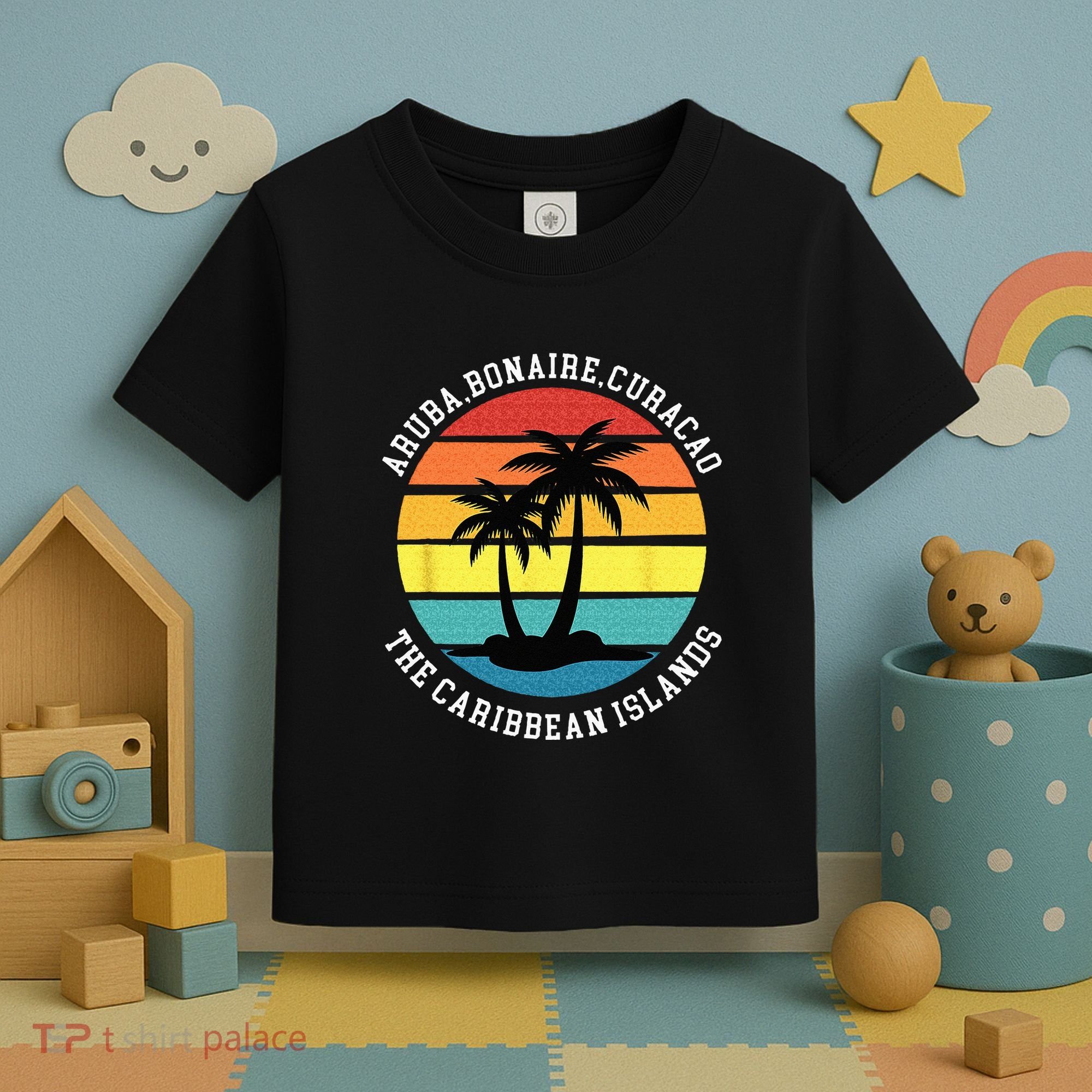 Aruba Bonaire Curacao The Caribbean Islands Vacation Toddler T-Shirt
