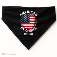 American By Choice Est 1989 USA-Made Doggie Bandana thumb 0