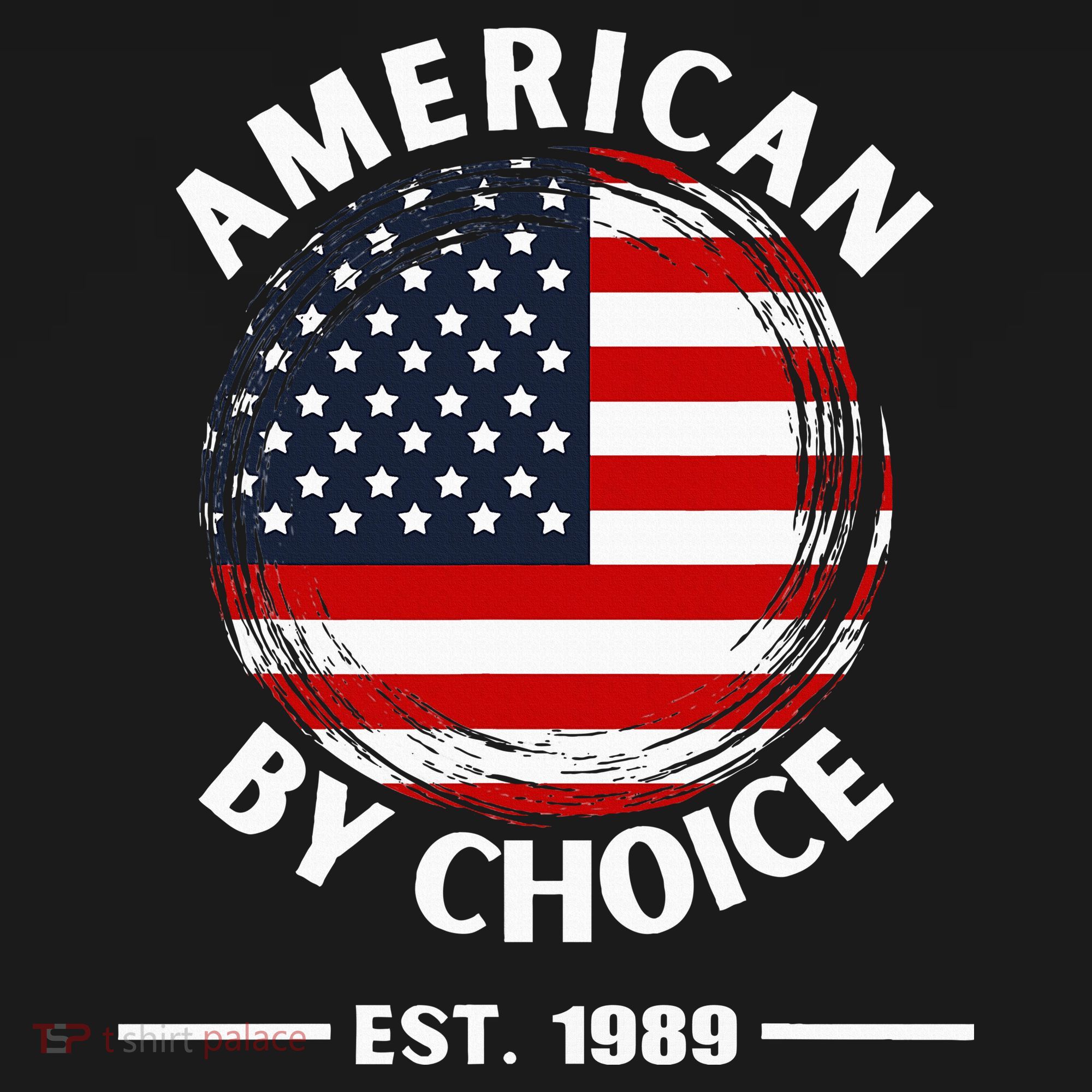 American By Choice Est 1989 USA-Made Doggie Bandana