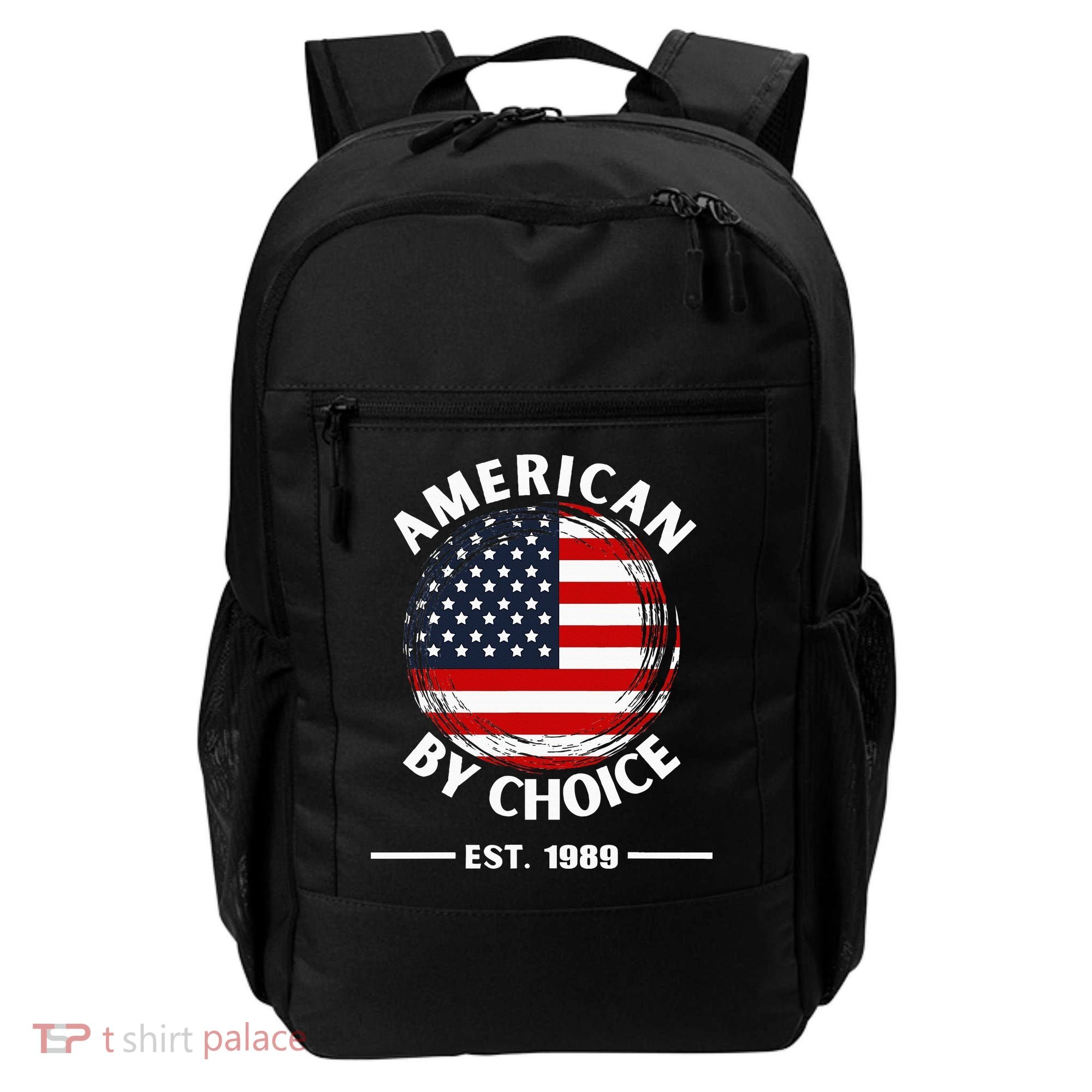American By Choice Est 1989 Backpack