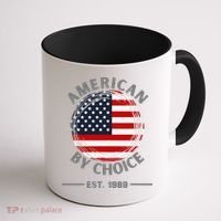 American By Choice Est 1989 Coffee Mug thumb 1