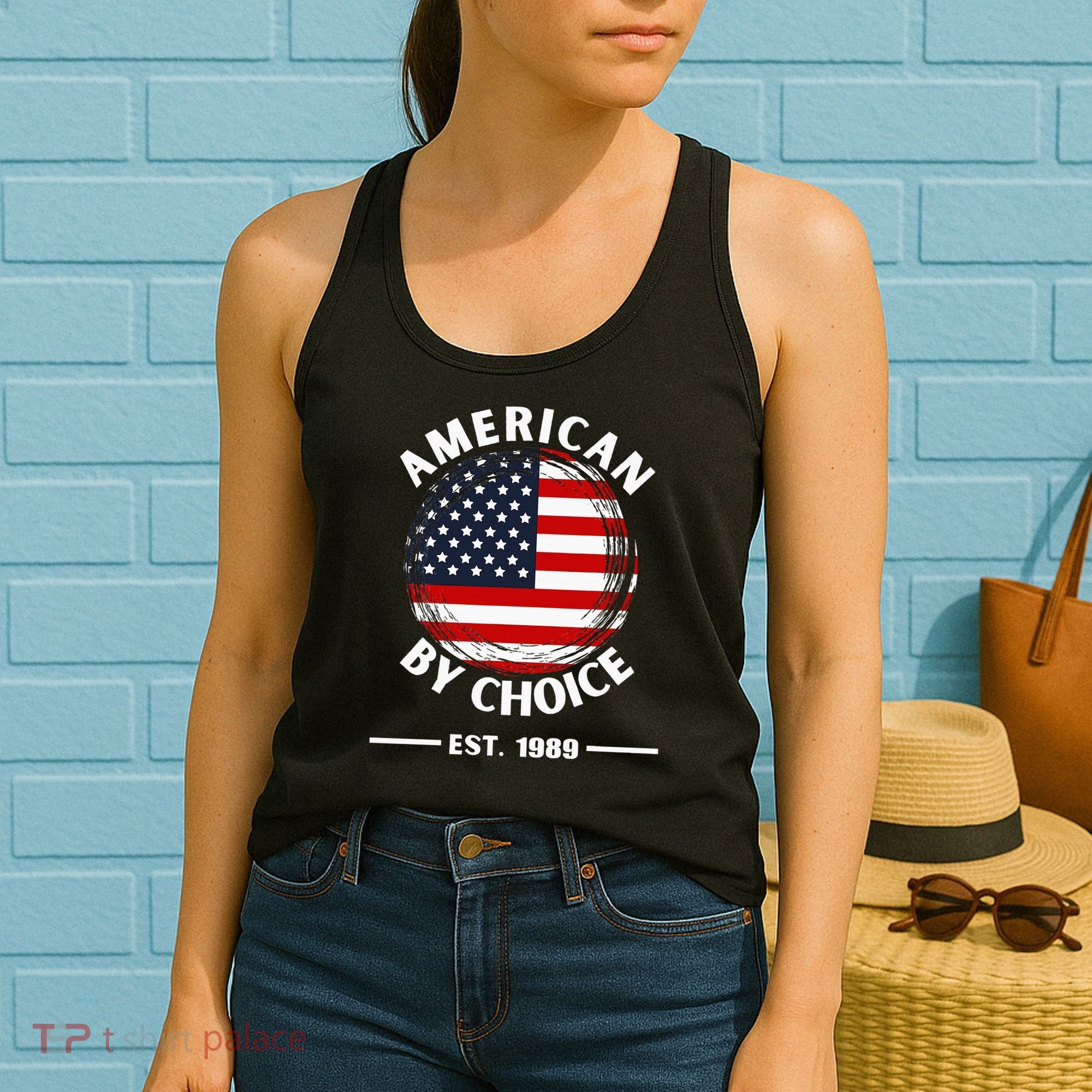 American By Choice Est 1989 Women's Tank Top