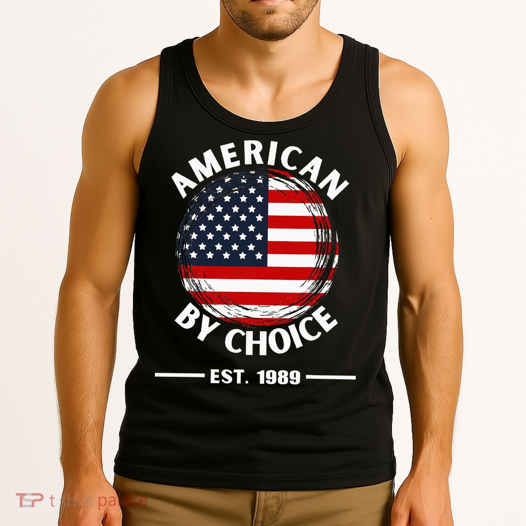 American By Choice Est 1989 Tank Top