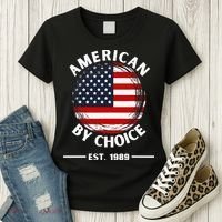 American By Choice Est 1989 Women's T-Shirt thumb 3