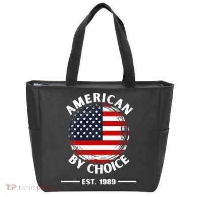 American By Choice Est 1989 Tote Bag