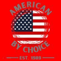 American By Choice Est 1989 Santa Hat thumb 1