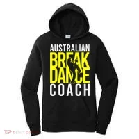 Australian Breakdance Coach Costume Break Dancer Matching Women's Hoodie thumb 0