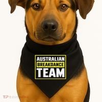 Australian Breakdance Costume Team Matching USA-Made Doggie Bandana thumb 1