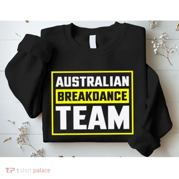 Australian Breakdance Costume Team Matching Sweatshirt