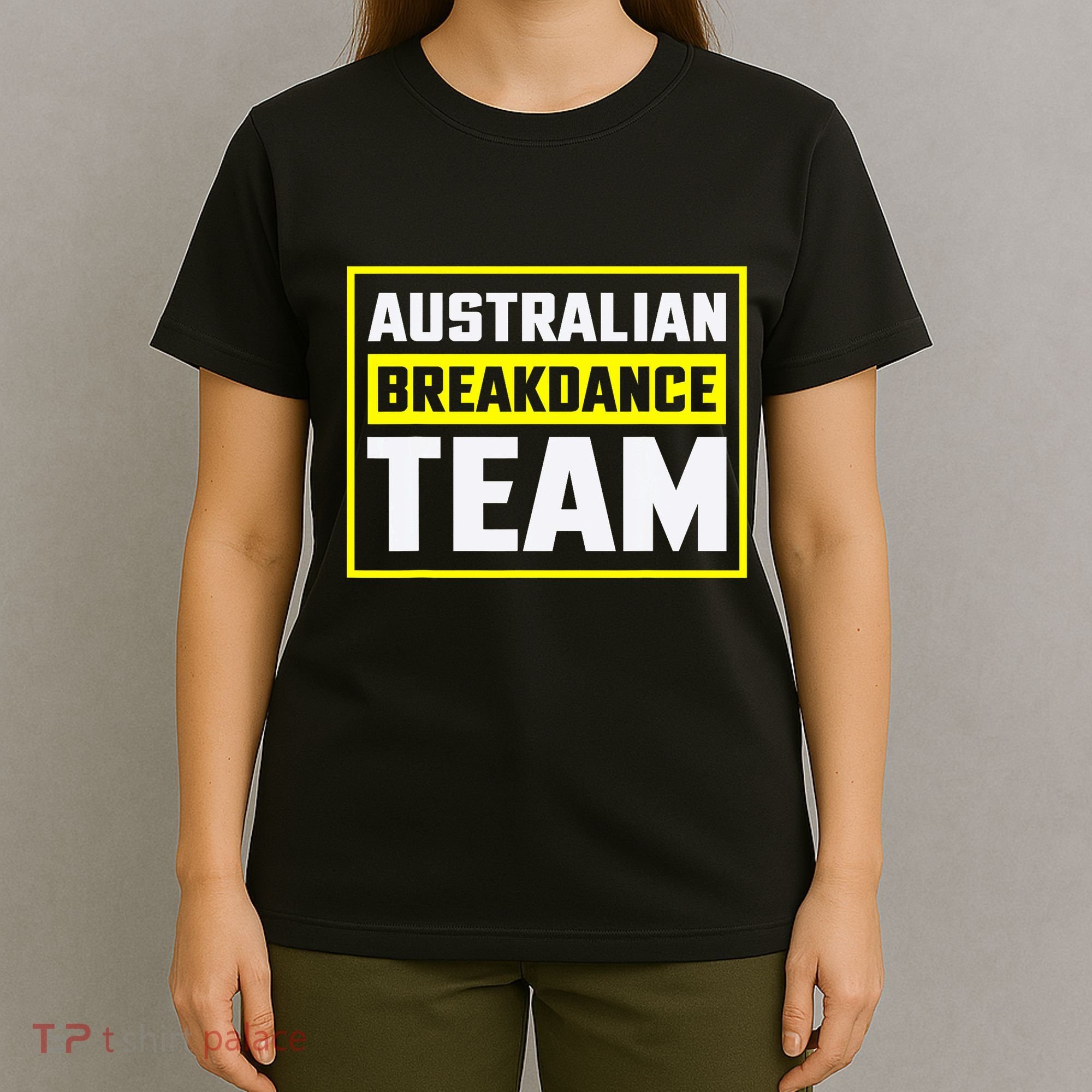 Australian Breakdance Costume Team Matching T-Shirt