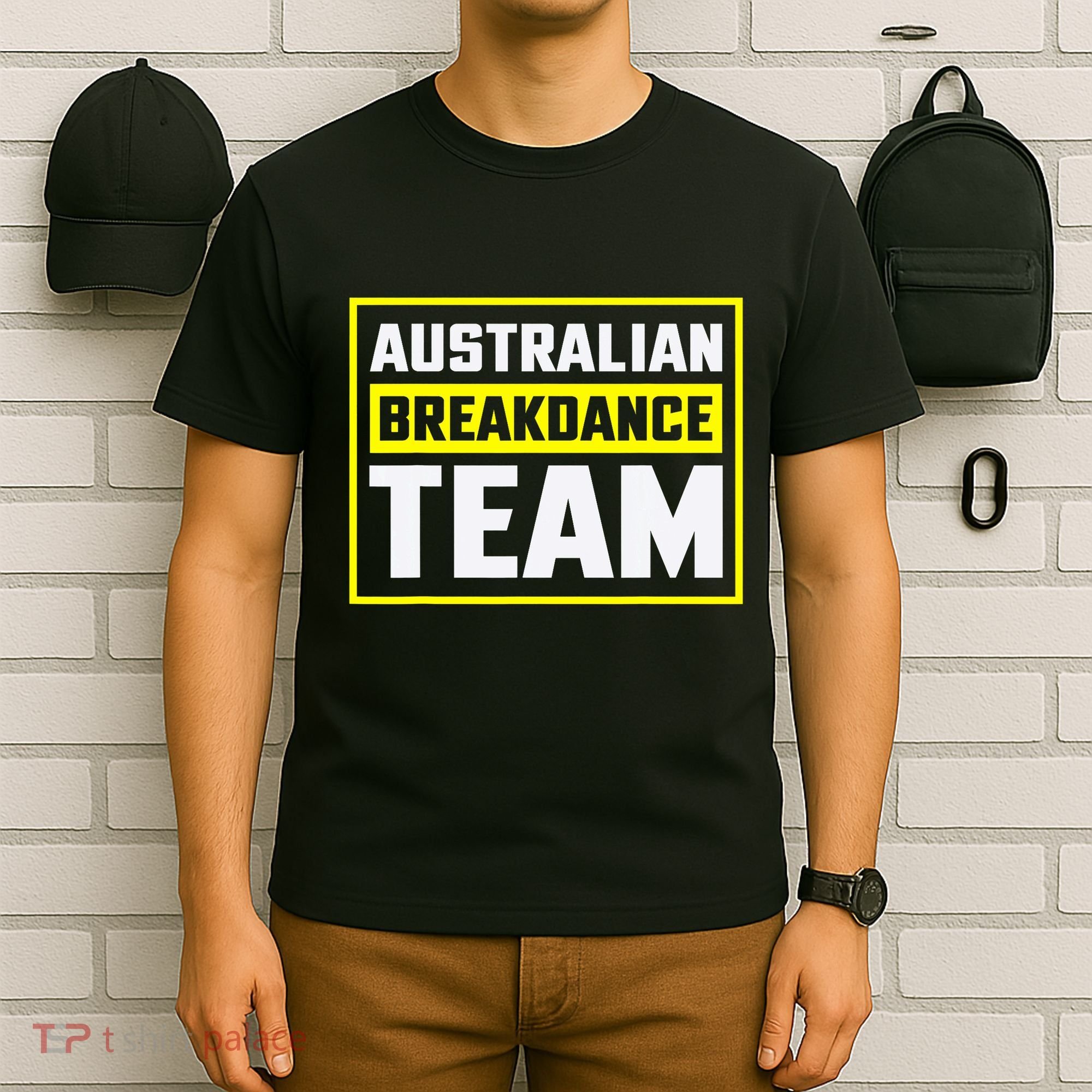 Australian Breakdance Costume Team Matching T-Shirt