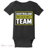 Australian Breakdance Costume Team Matching Baby Bodysuit thumb 0