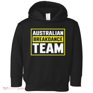 Australian Breakdance Costume Team Matching Toddler Hoodie