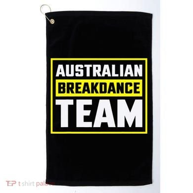 Australian Breakdance Costume Team Matching Golf Towel